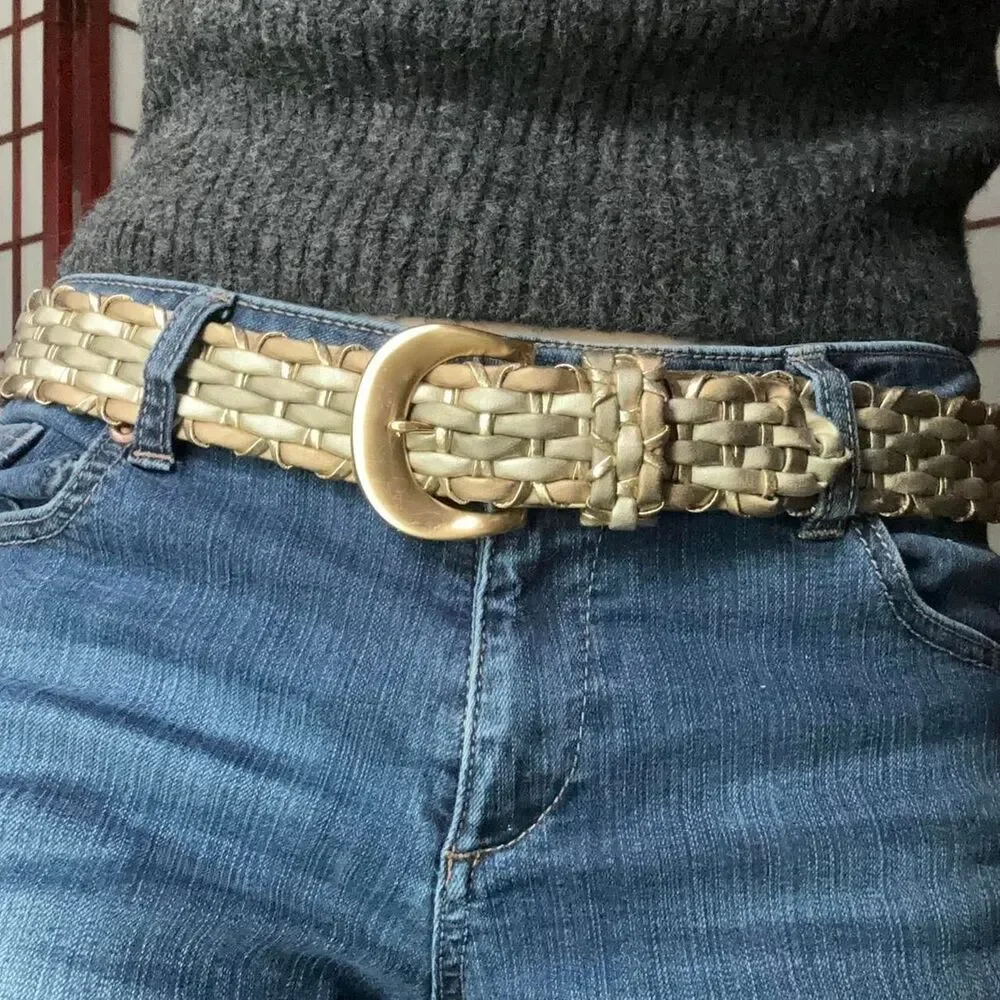 Unbranded Women's Silver and Gold Belt